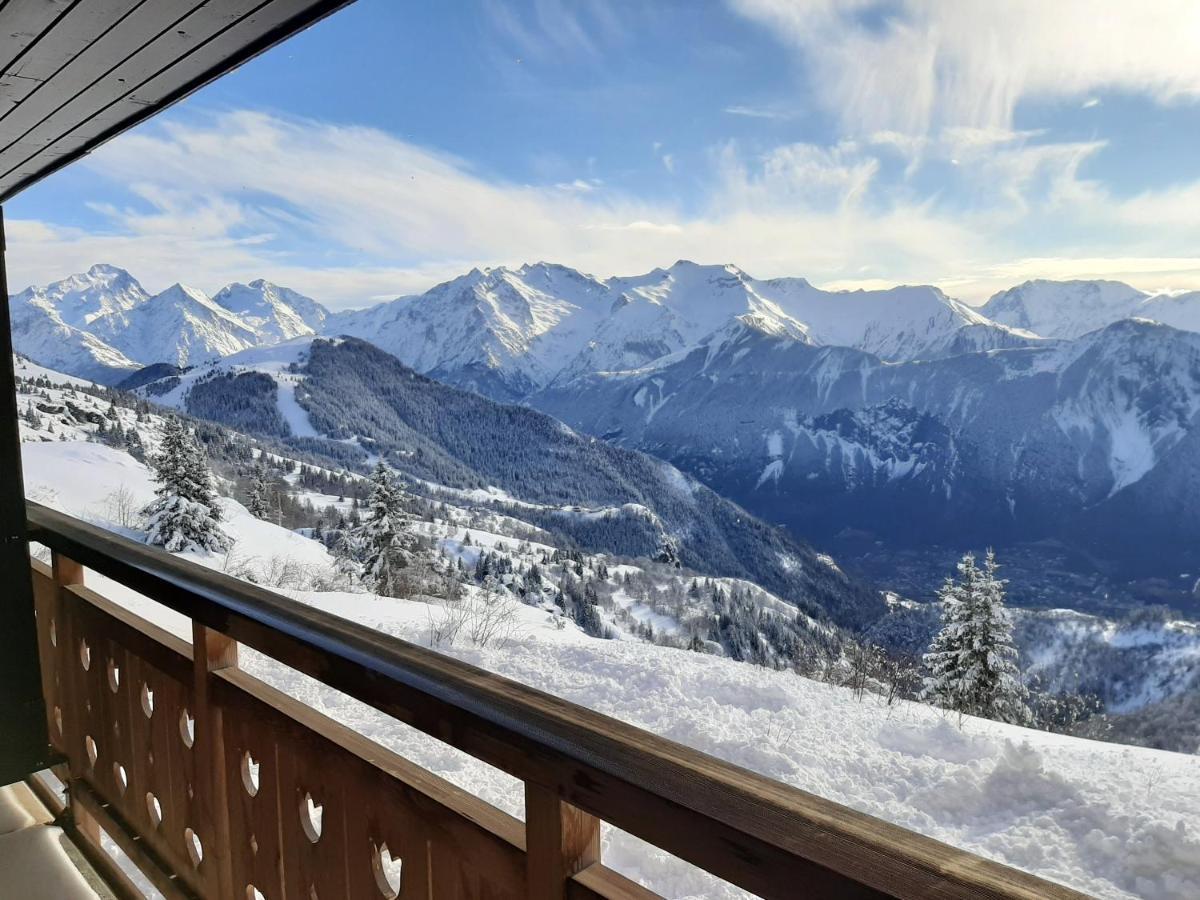 Appartement Confortable A L'Alpe D'Huez De 27 M² Avec Vue Montagne Exterior foto